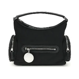 Black Other Fibres Shoulder Bag
