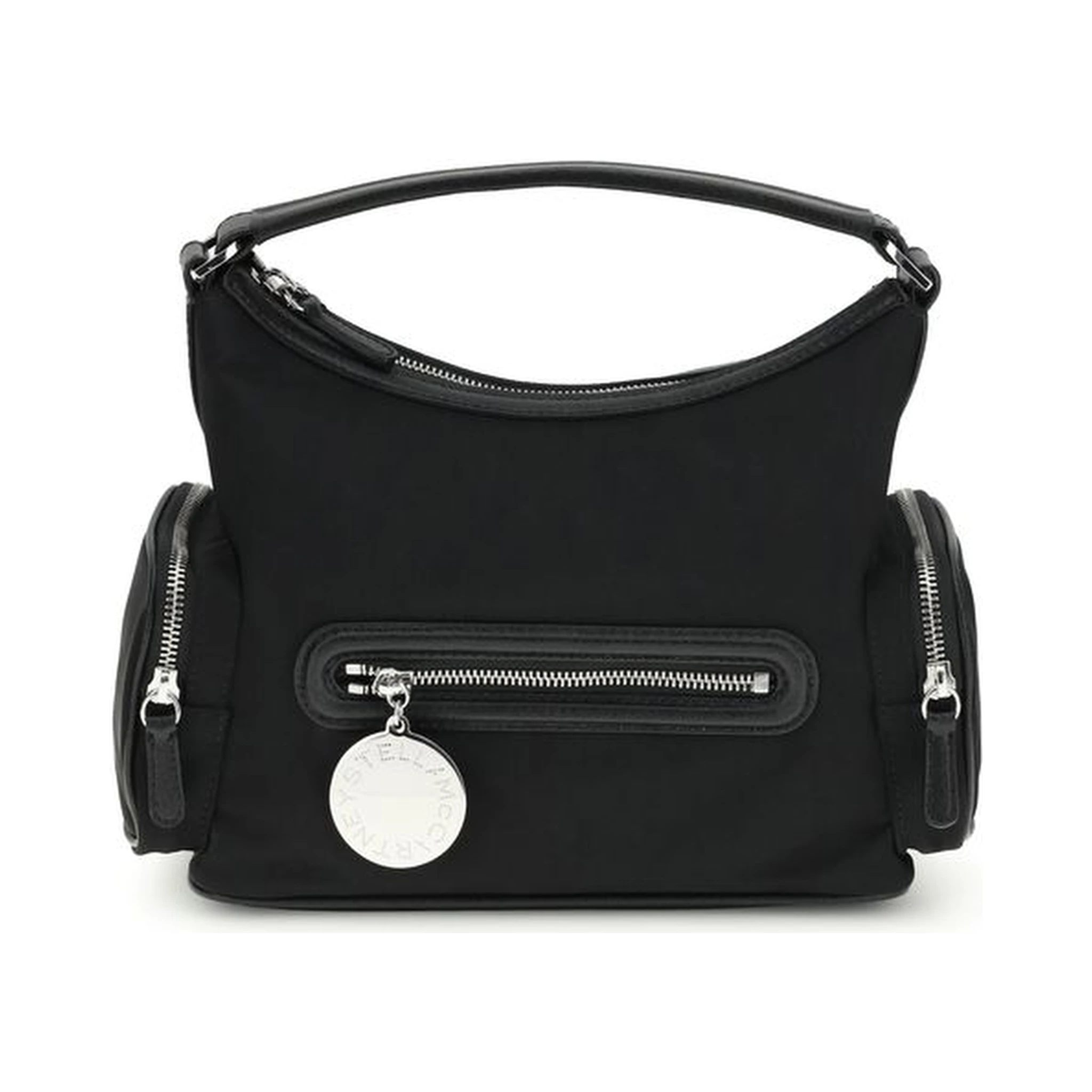 Black Other Fibres Shoulder Bag