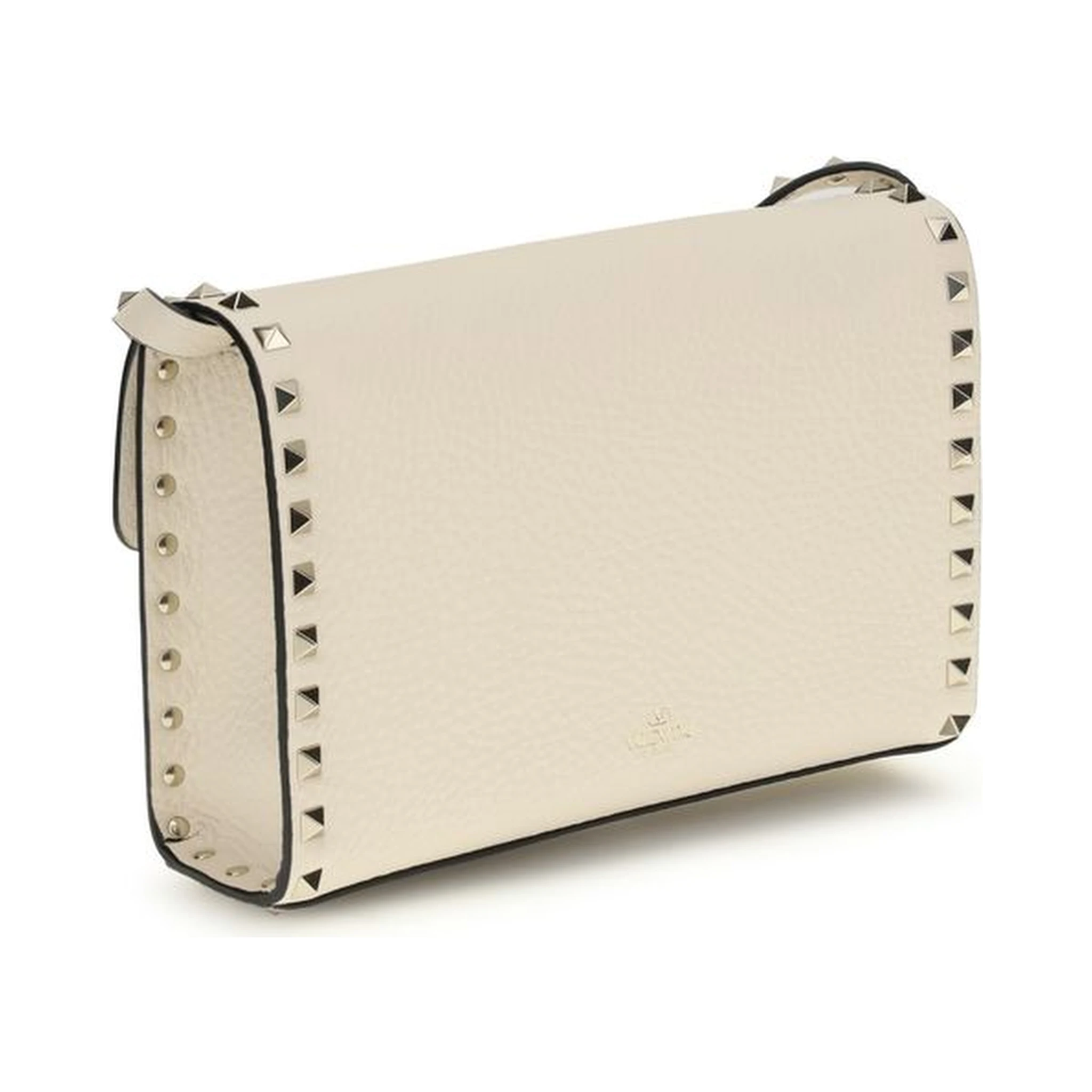 حقيبة كتف بوس توروس من جلد العجل البيج