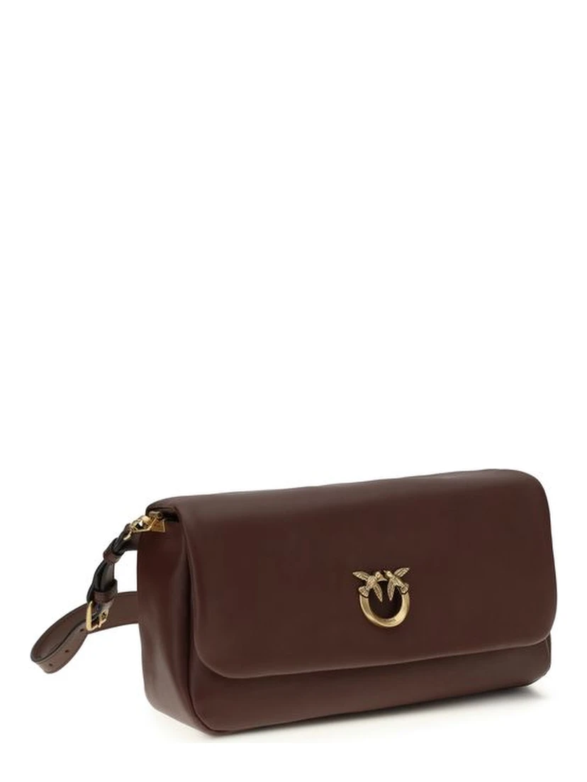 Brown Calf Leather Bos Taurus Shoulder Bag