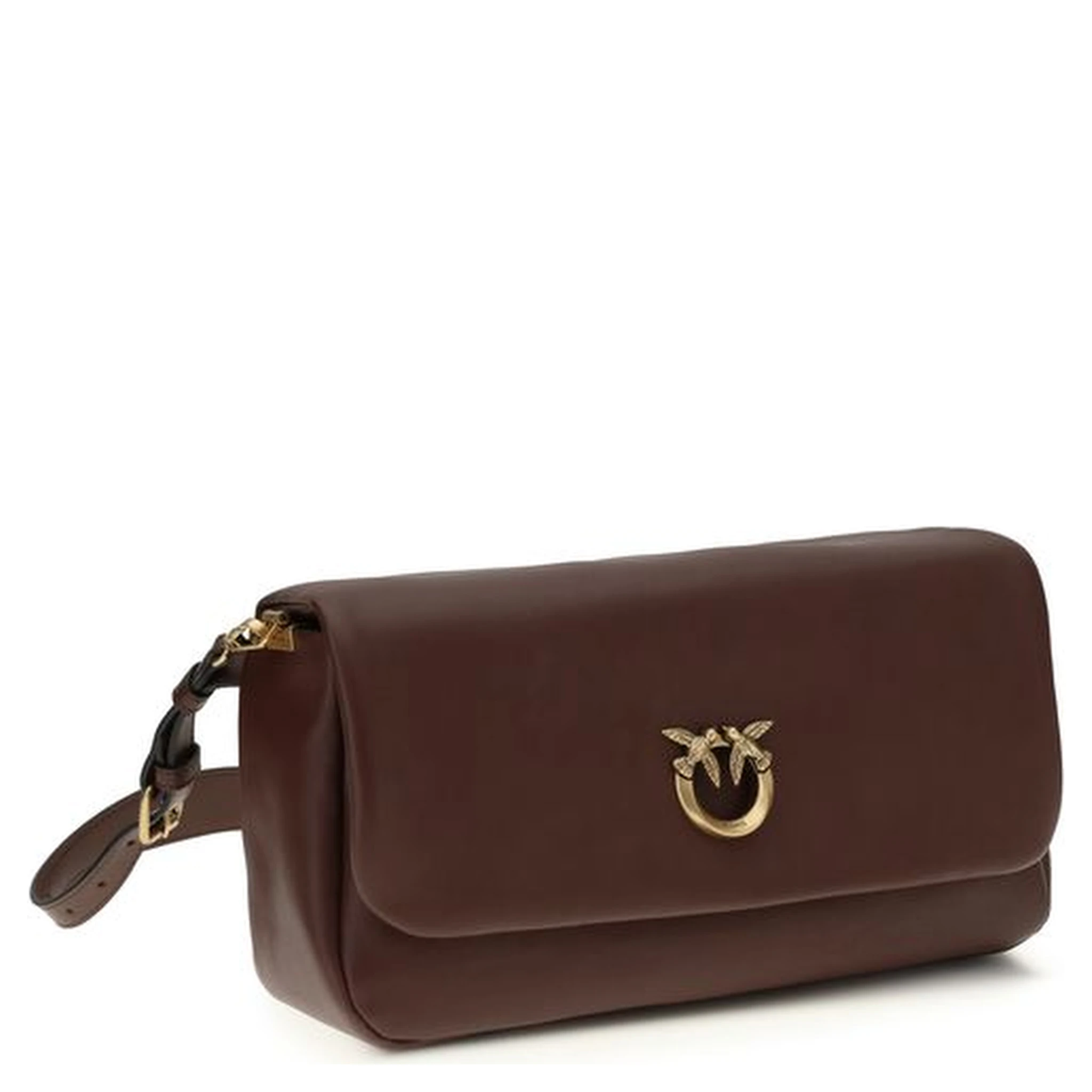 Brown Calf Leather Bos Taurus Shoulder Bag