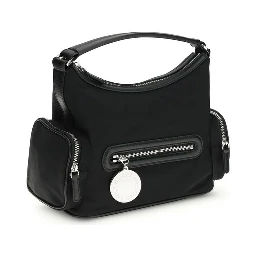 Black Other Fibres Shoulder Bag