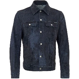 Gray Cotton Mini Skirt