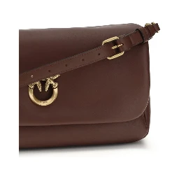 Brown Calf Leather Bos Taurus Shoulder Bag