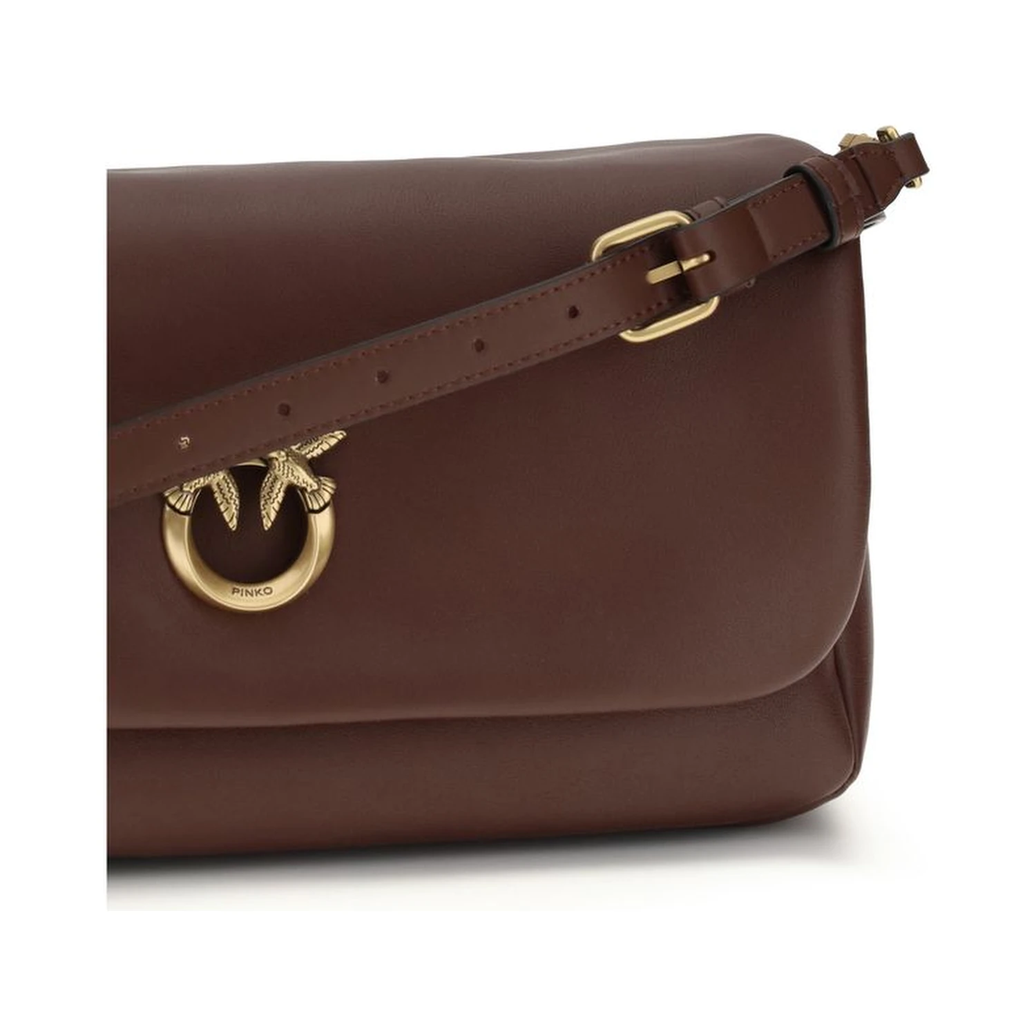 Brown Calf Leather Bos Taurus Shoulder Bag