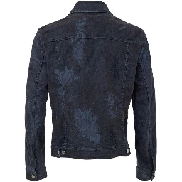 Gray Cotton Mini Skirt