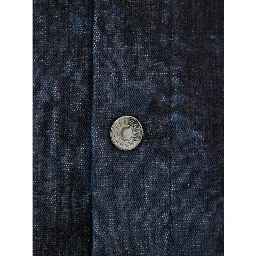 Gray Cotton Mini Skirt