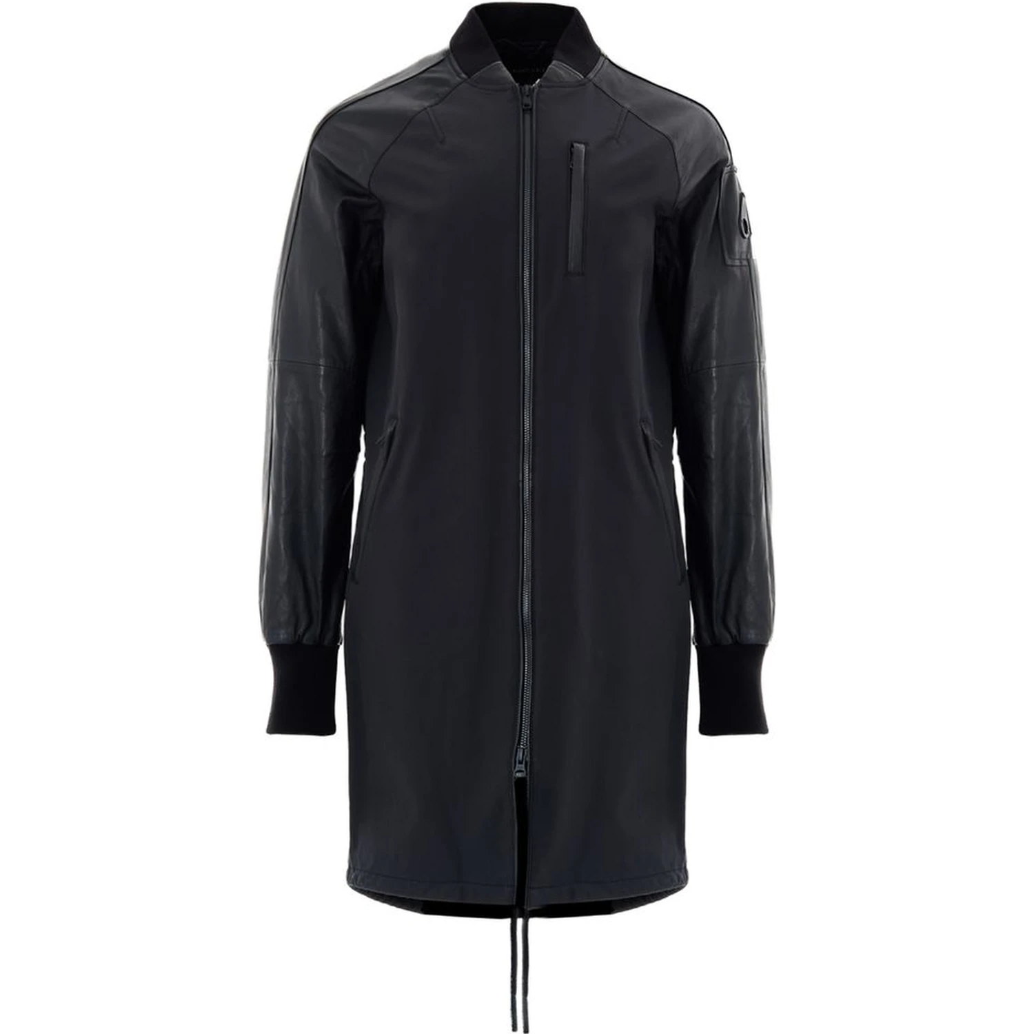 Black Cotton Parka