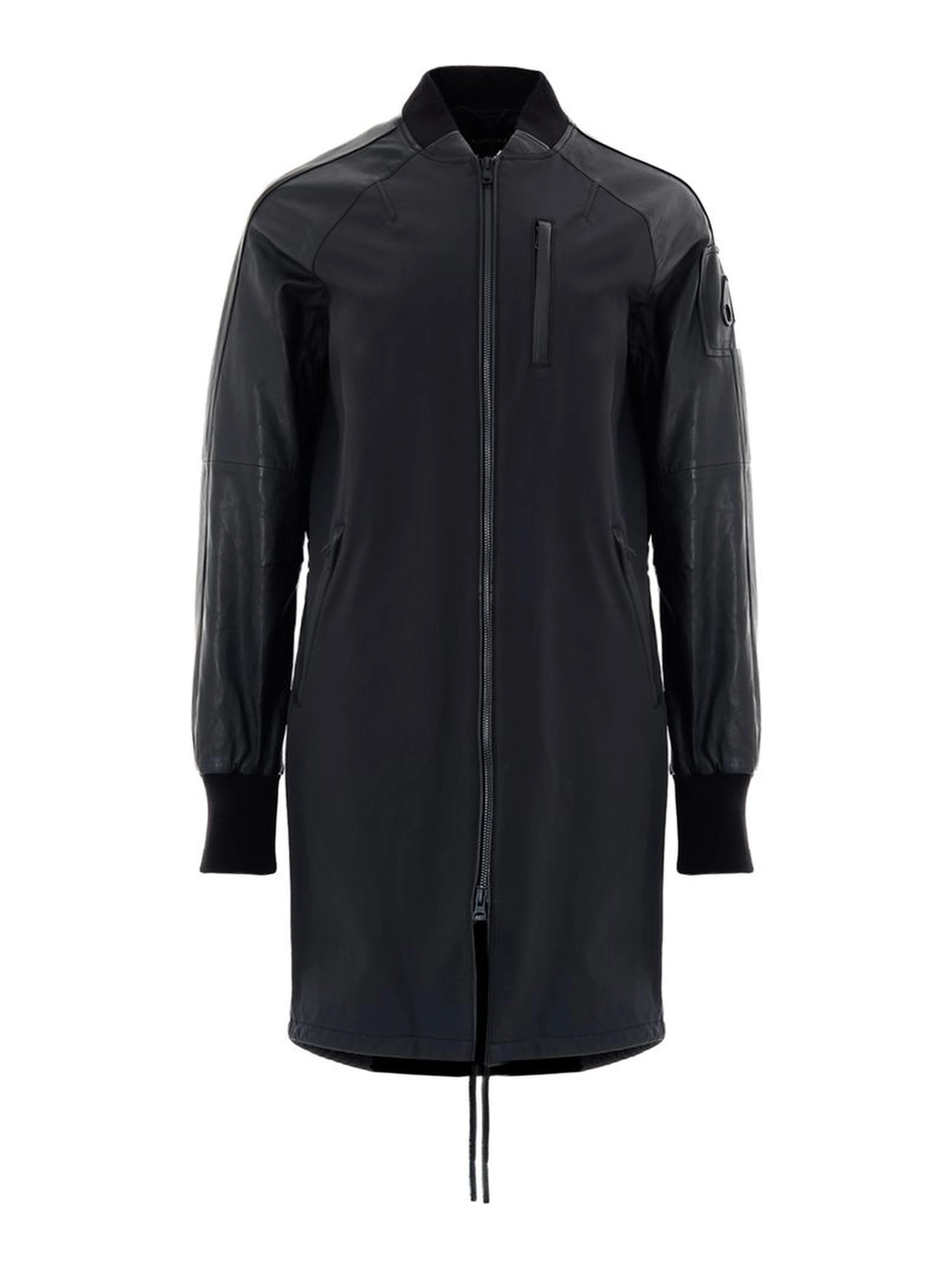 Black Cotton Parka