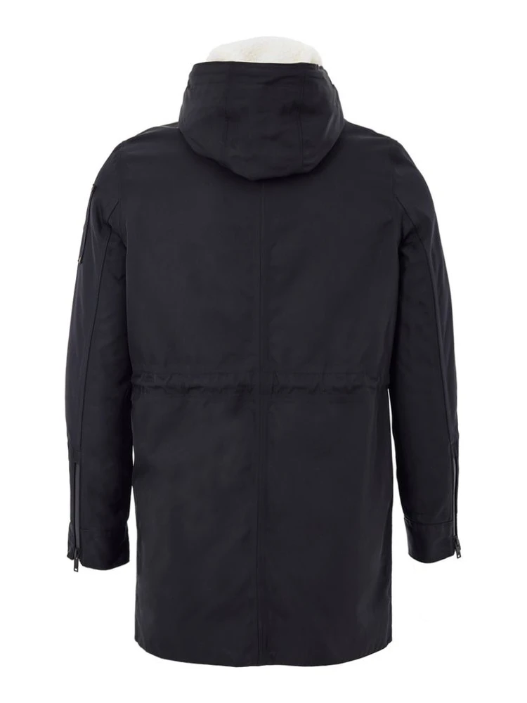 Blue Nylon Parka alternative