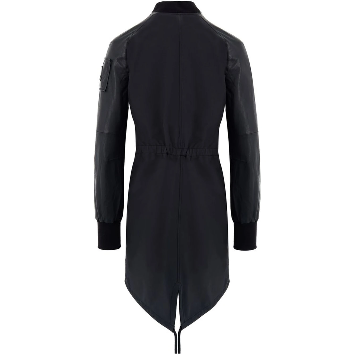 Black Cotton Parka