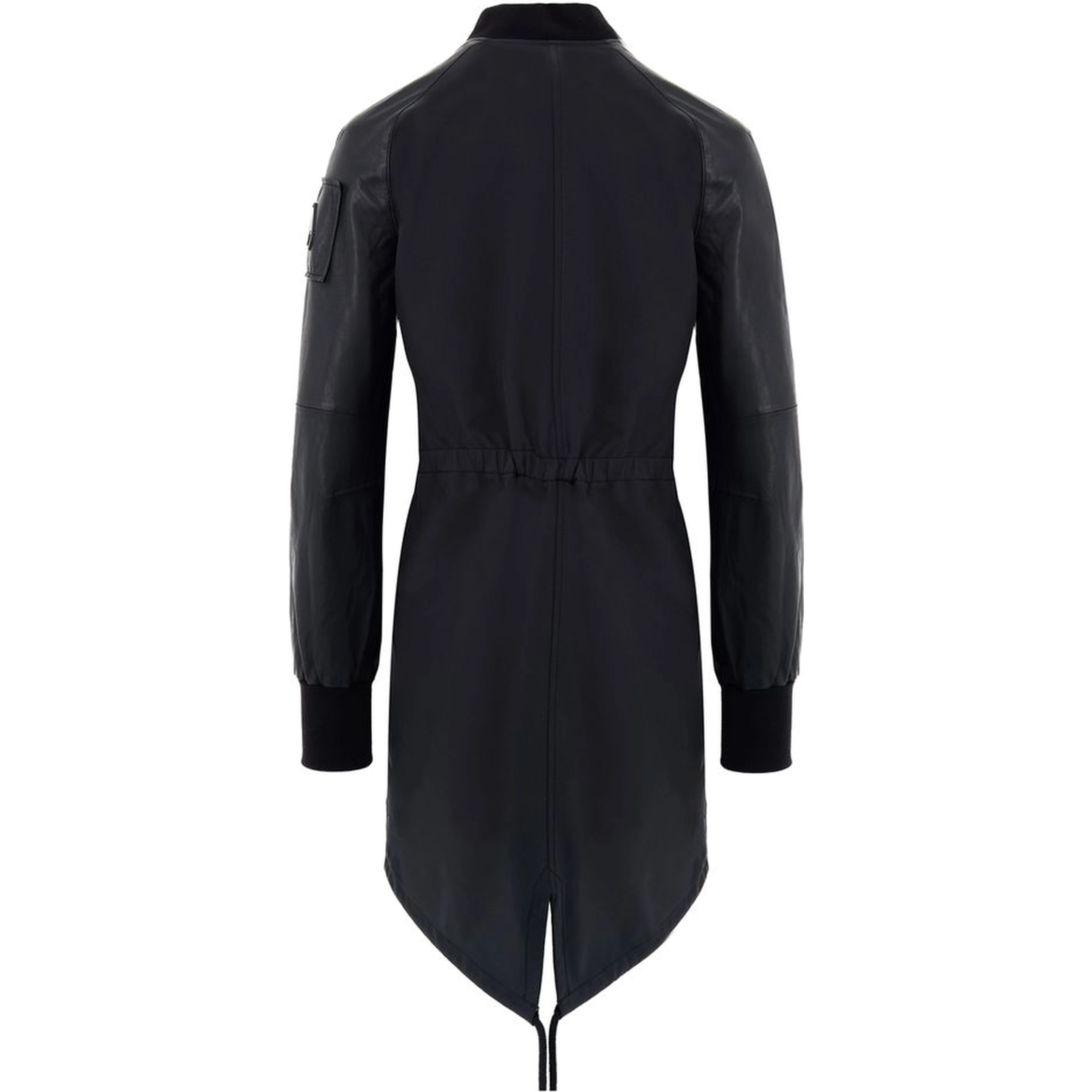 Black Cotton Parka