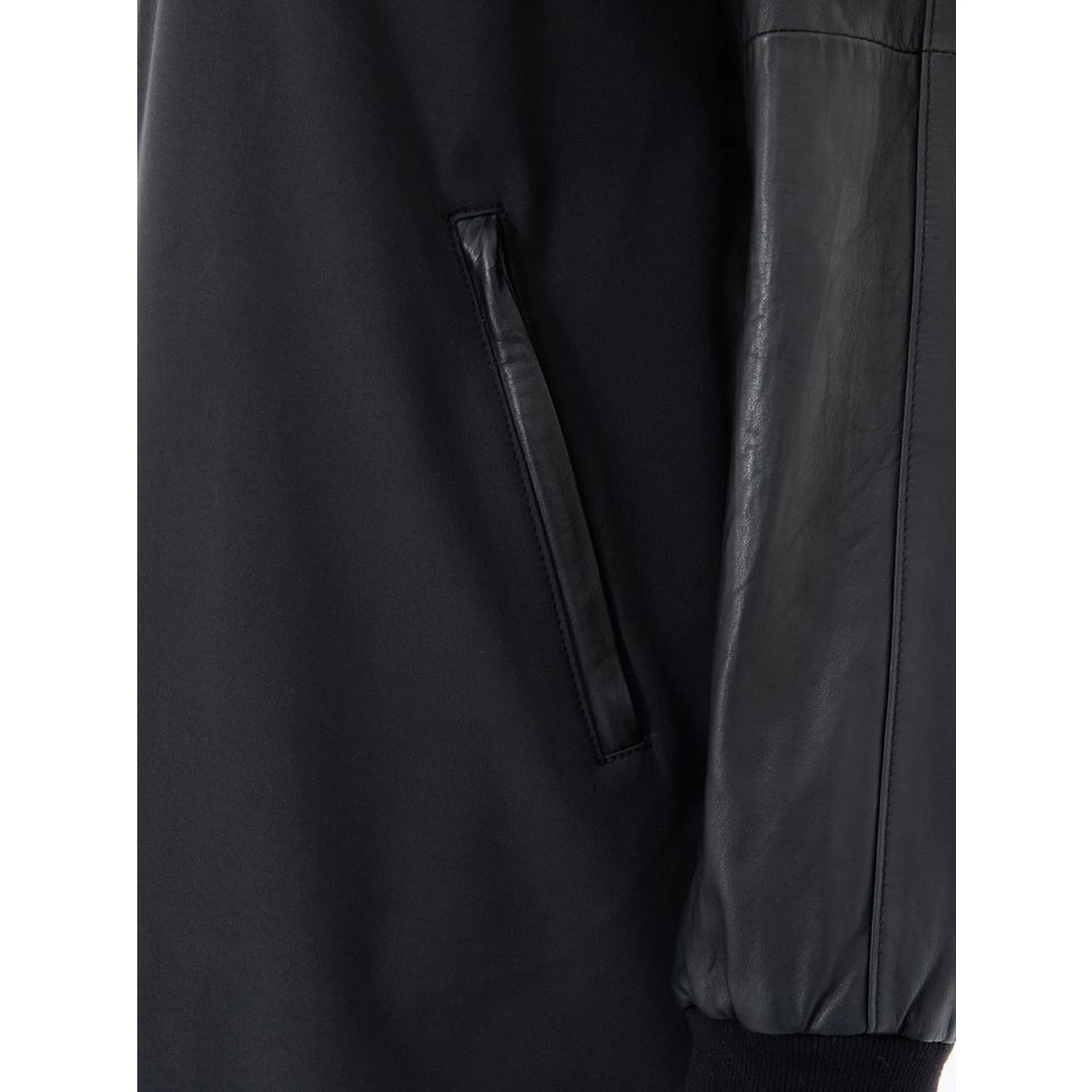 Black Cotton Parka