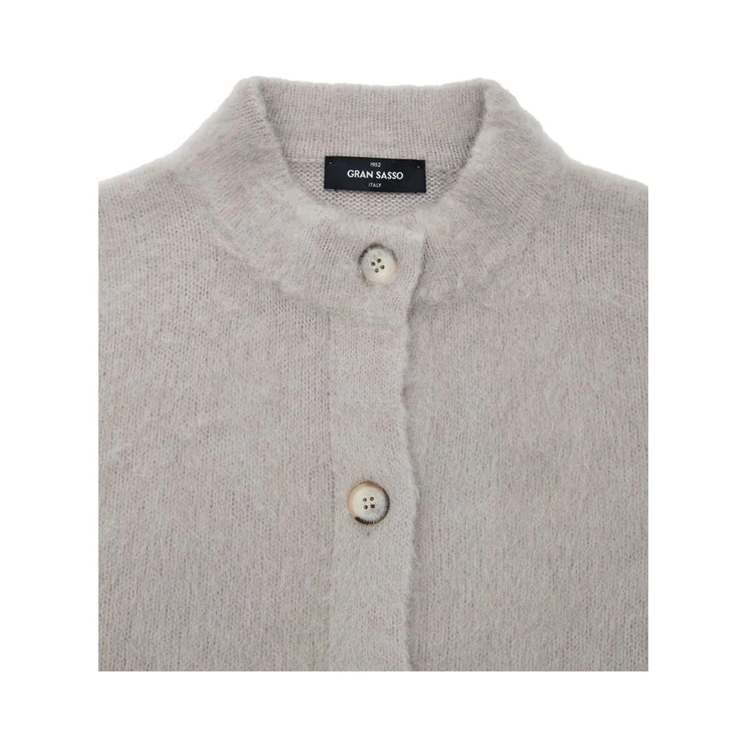 Beige Wool Cardigan
