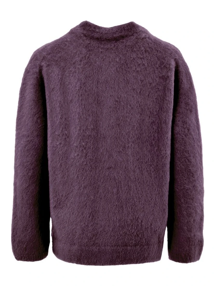 Bordeaux Wool Cardigan
