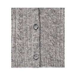 Gray Wool Cardigan