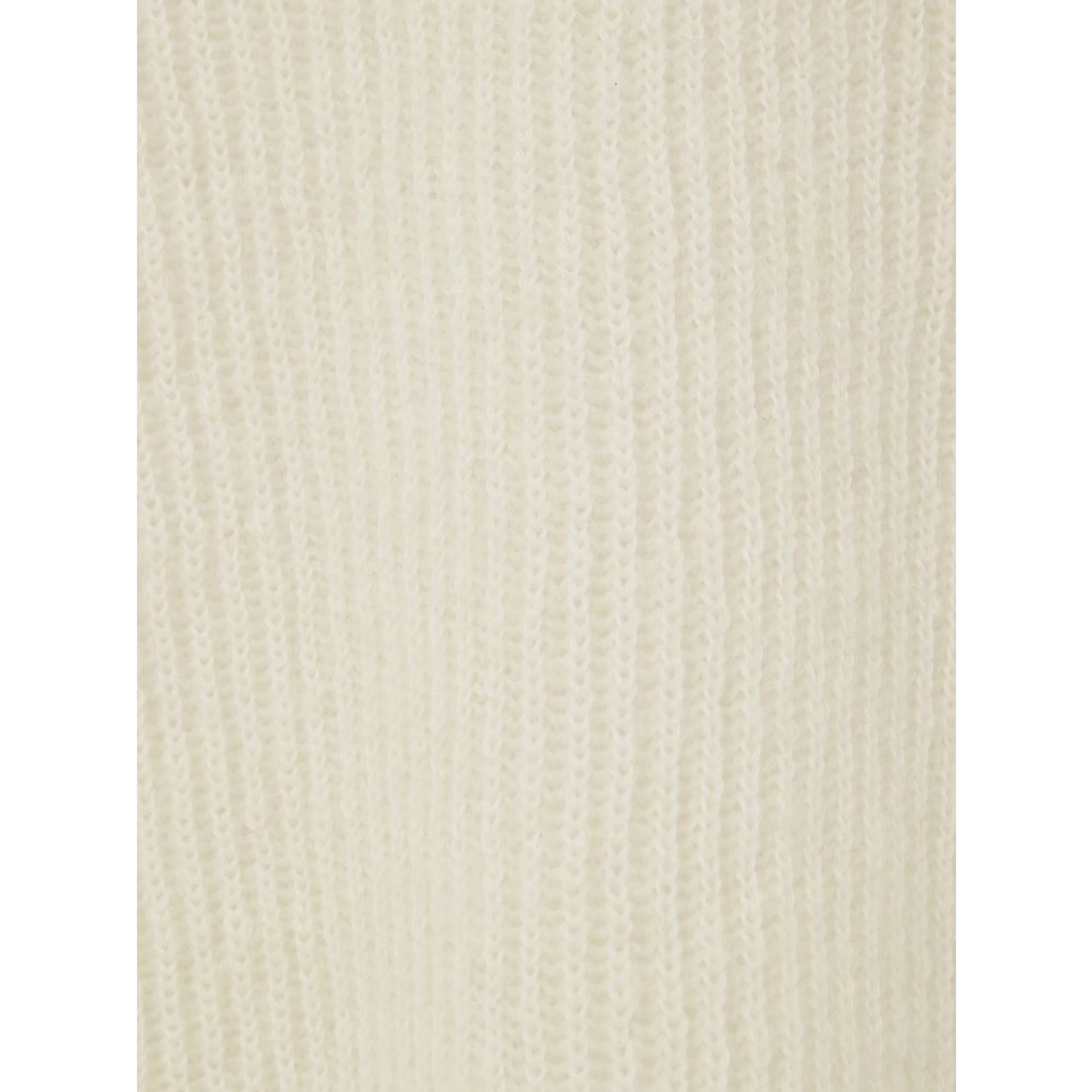 White Wool Polo Shirt