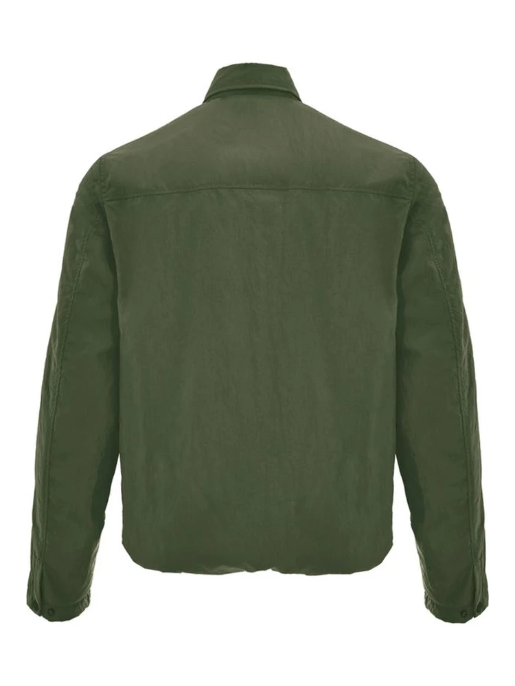 Green Polyester Coat alternative
