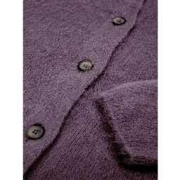 Bordeaux Wool Cardigan