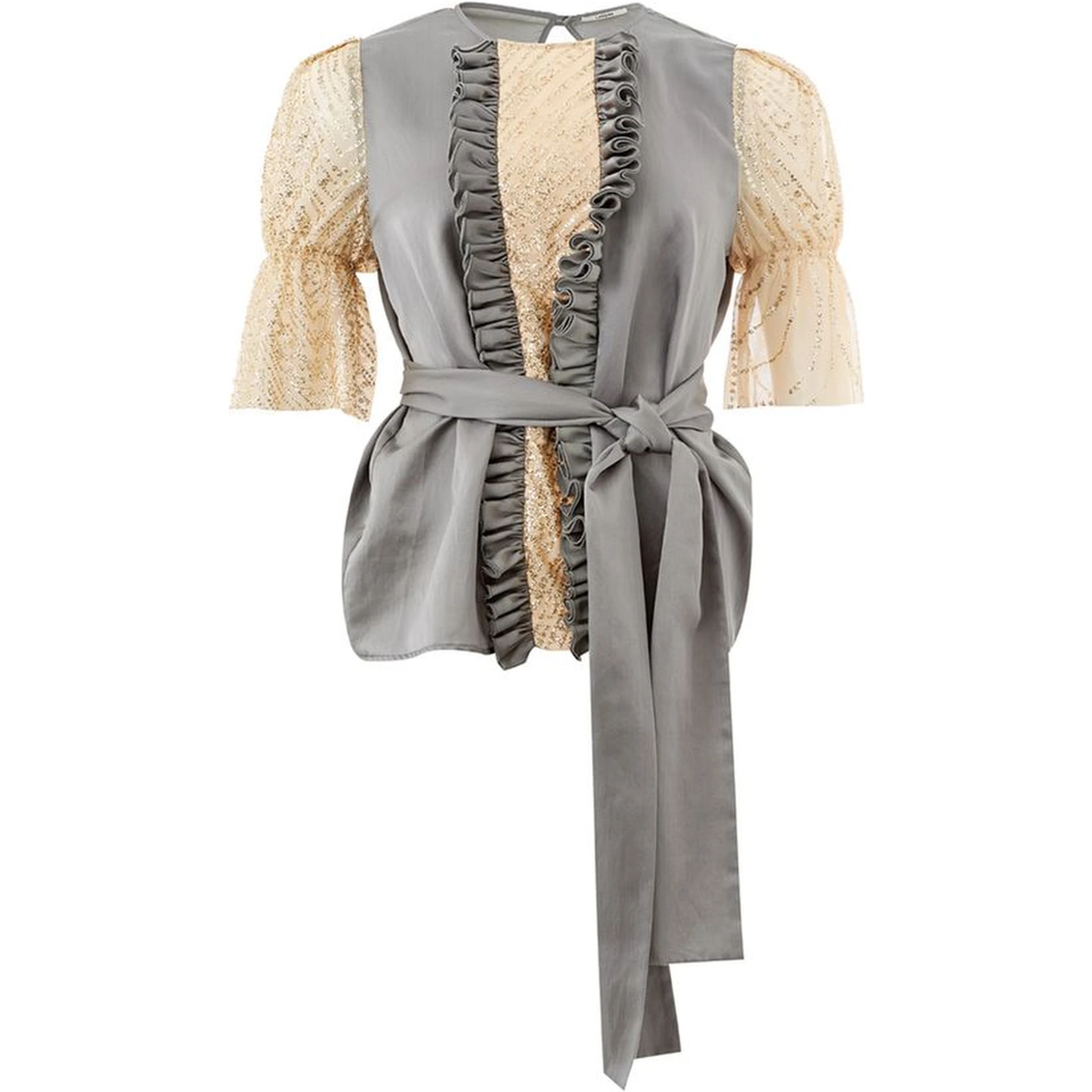 Multicolor Textile Top Sleepwear