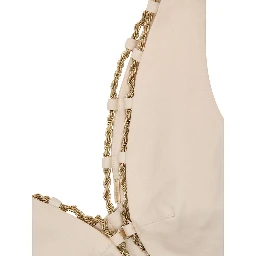 Beige Cotton Waistcoat