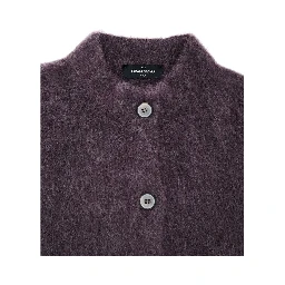 Bordeaux Wool Cardigan