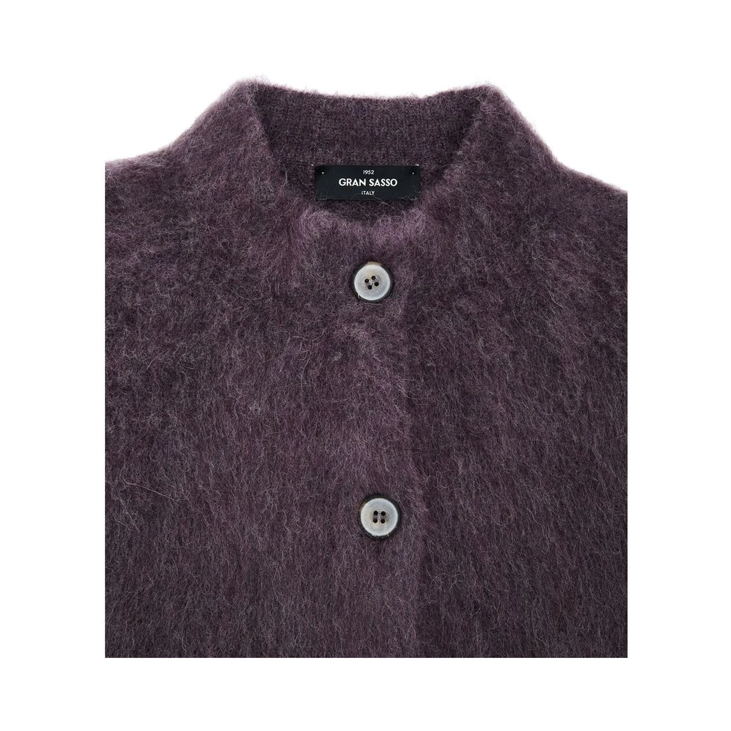 Bordeaux Wool Cardigan