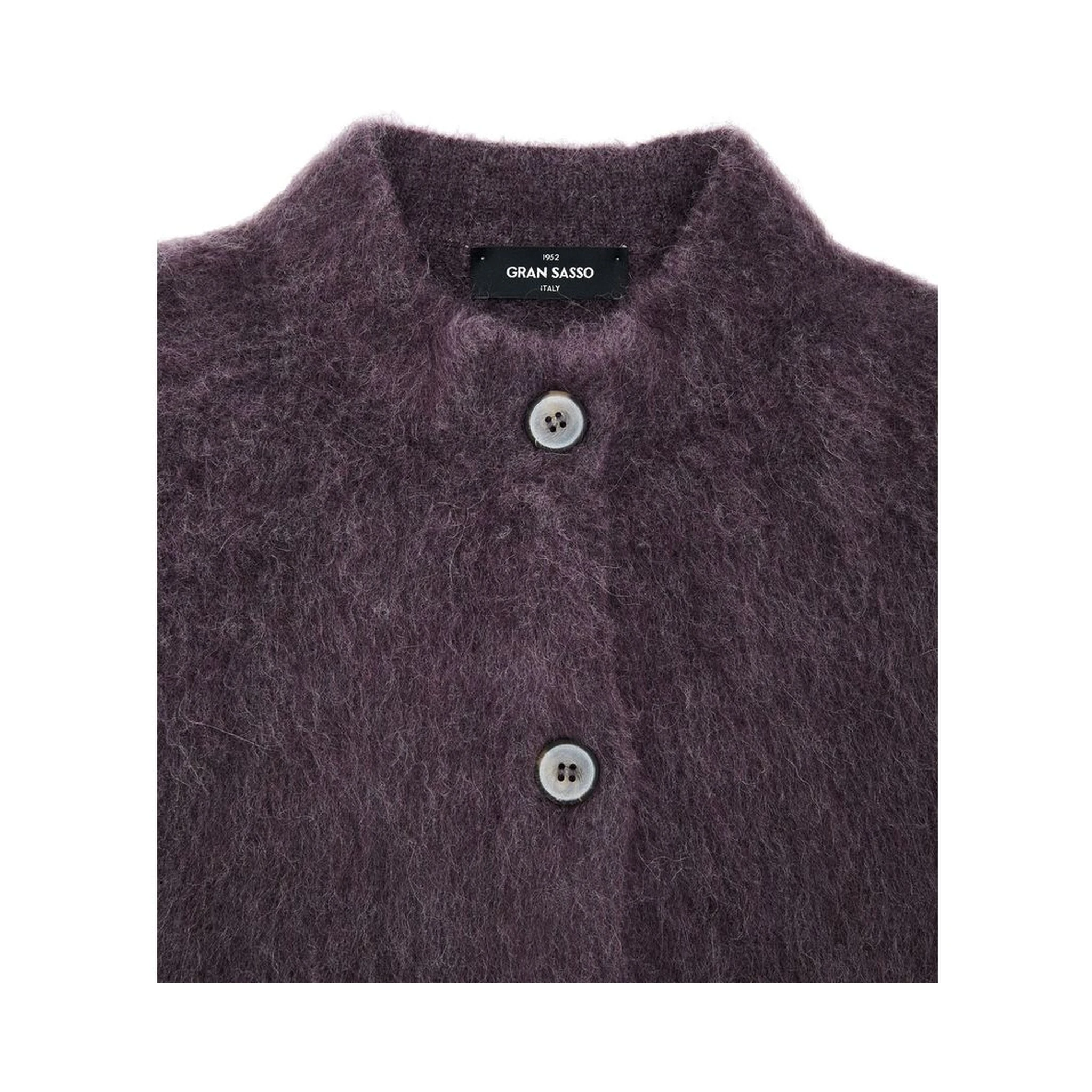 Bordeaux Wool Cardigan