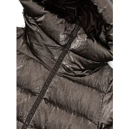 Gray Viscose Parka