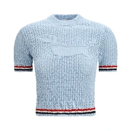 تيشيرت قطني أزرق