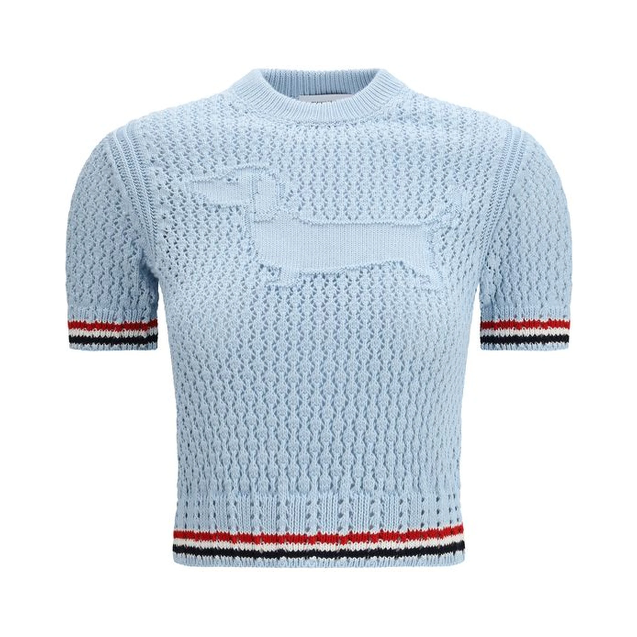 تيشيرت قطني أزرق