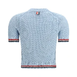 تيشيرت قطني أزرق