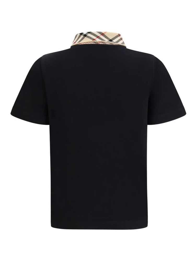 Black Cotton Polo Shirt alternative