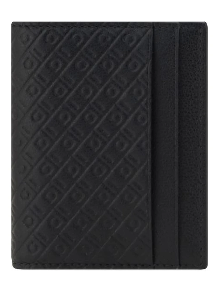 Black Calf Leather Bos Taurus Wallet