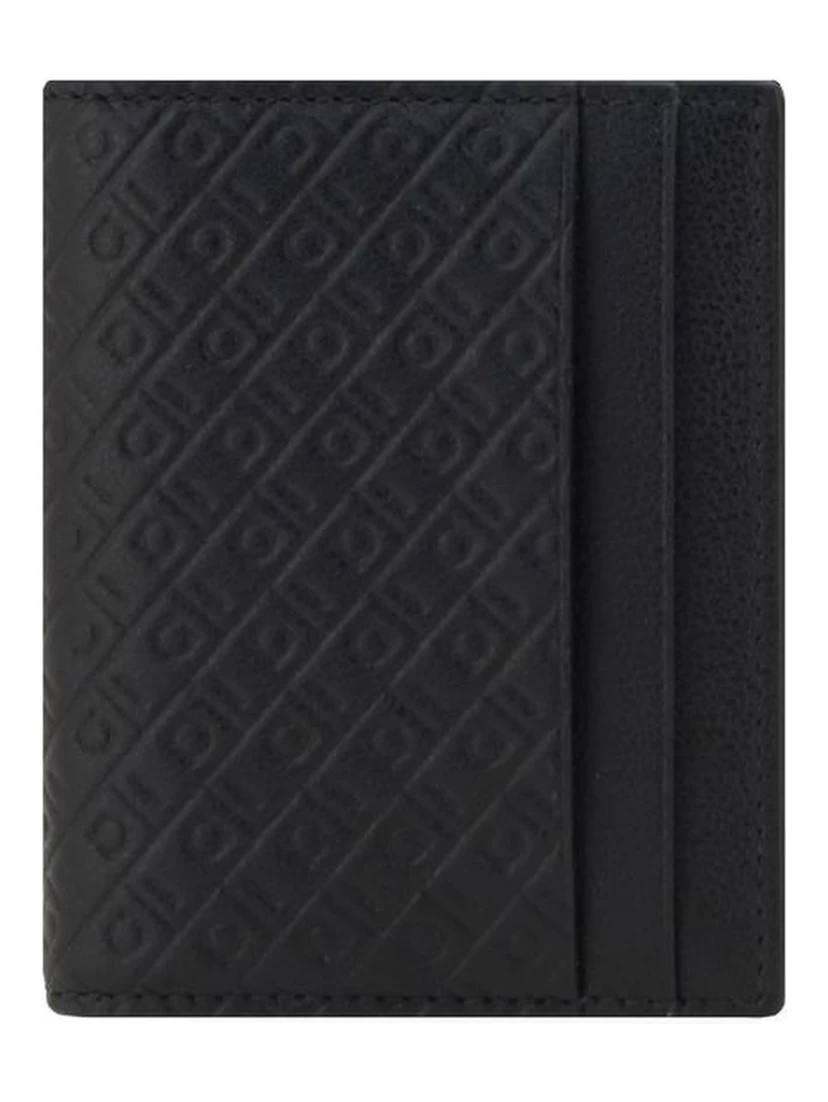 Black Calf Leather Bos Taurus Wallet