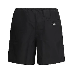 Black Recycled Polyamide Swim Shorts