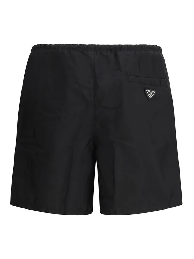Black Recycled Polyamide Swim Shorts alternative
