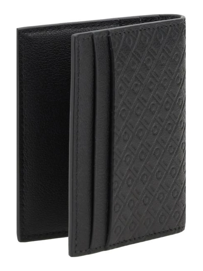Black Calf Leather Bos Taurus Wallet