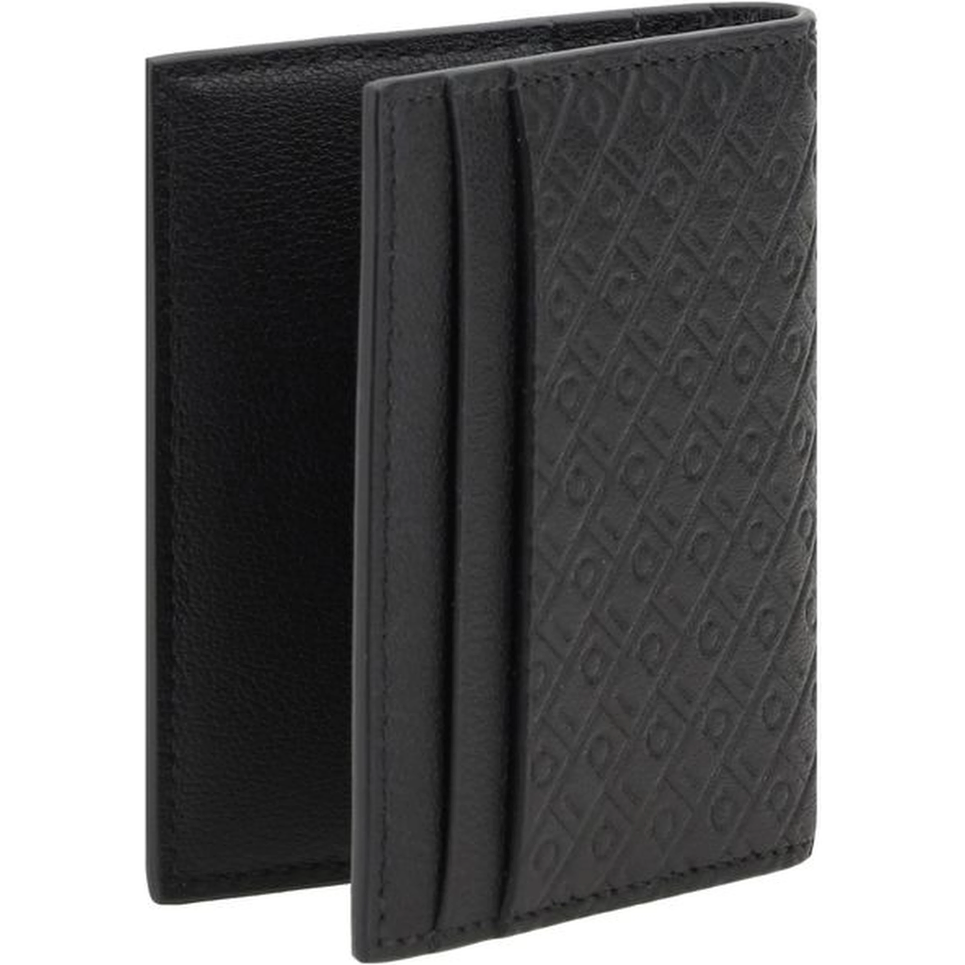 Black Calf Leather Bos Taurus Wallet