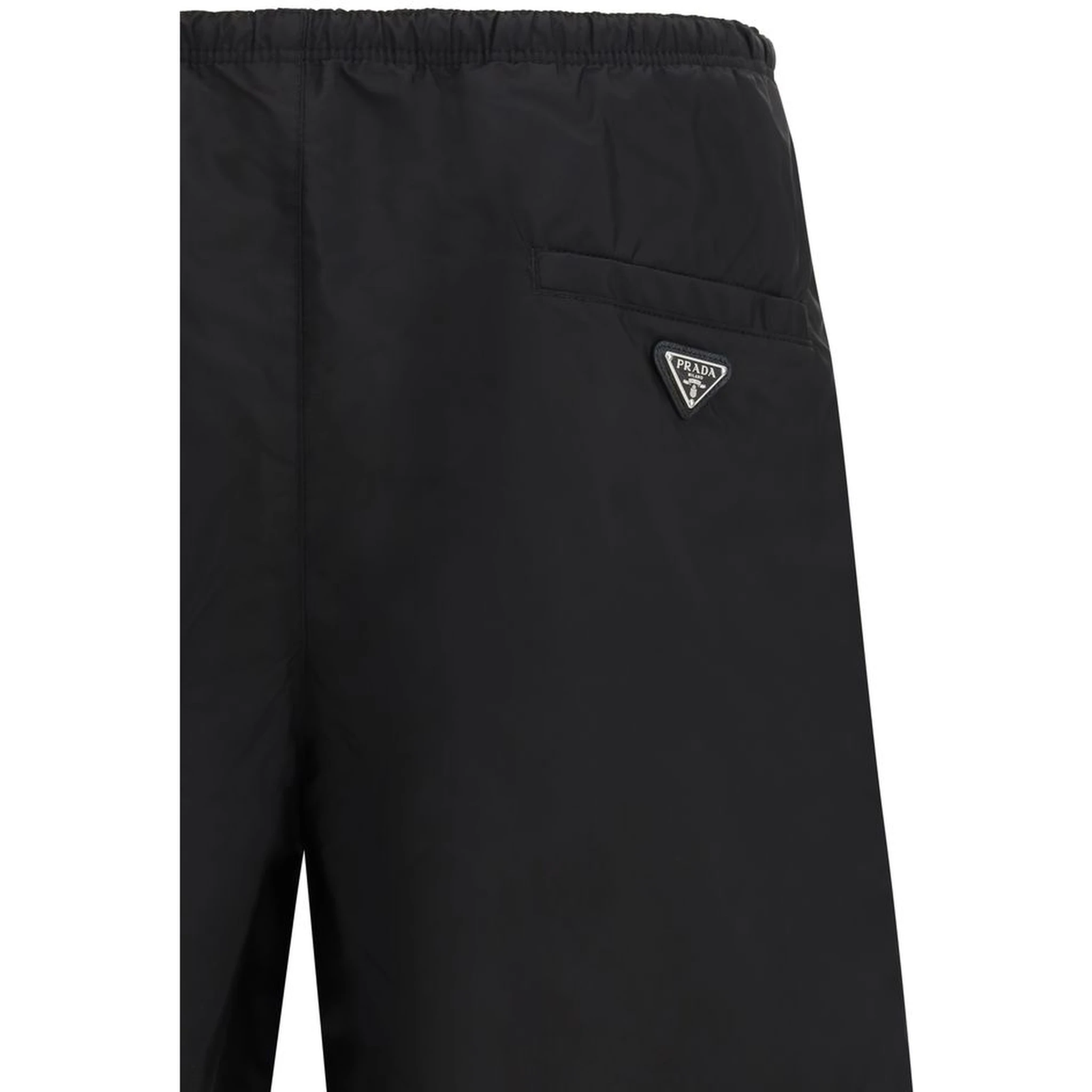 Black Recycled Polyamide Swim Shorts