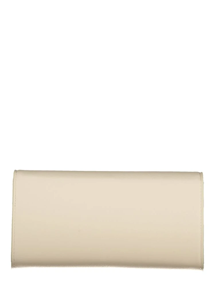 Beige Polyurethane Women Wallet alternative