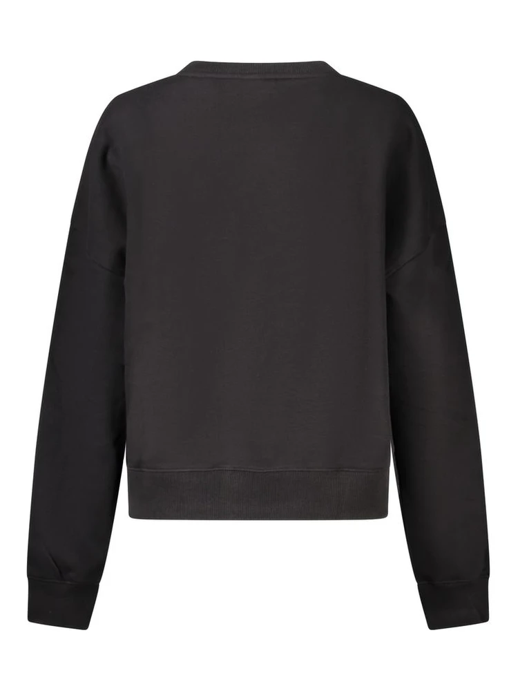 Black Organic Cotton Women Sweatshirt alternative