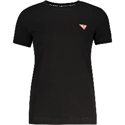 Black Organic Cotton Women T-Shirt