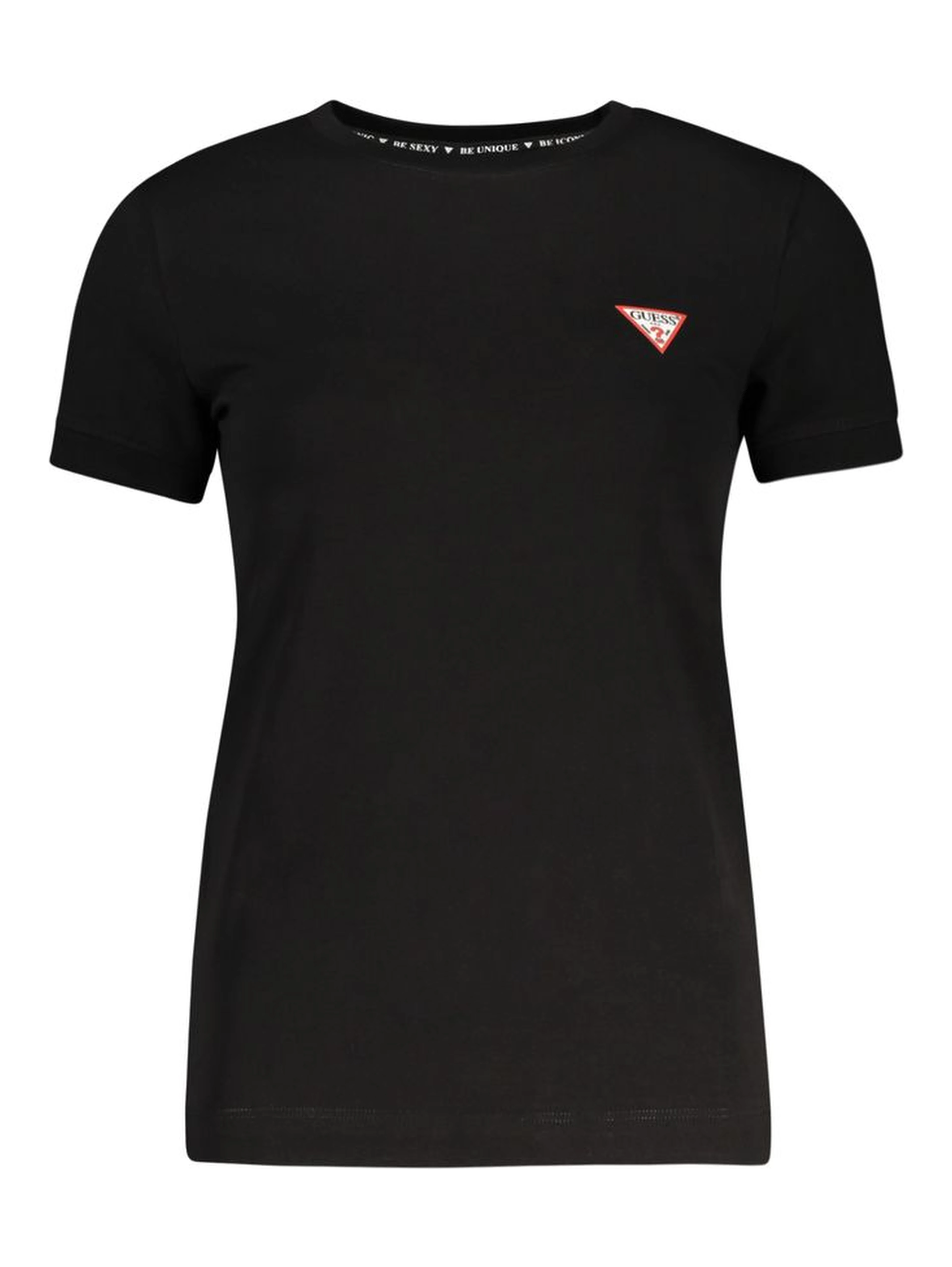 Black Organic Cotton Women T-Shirt