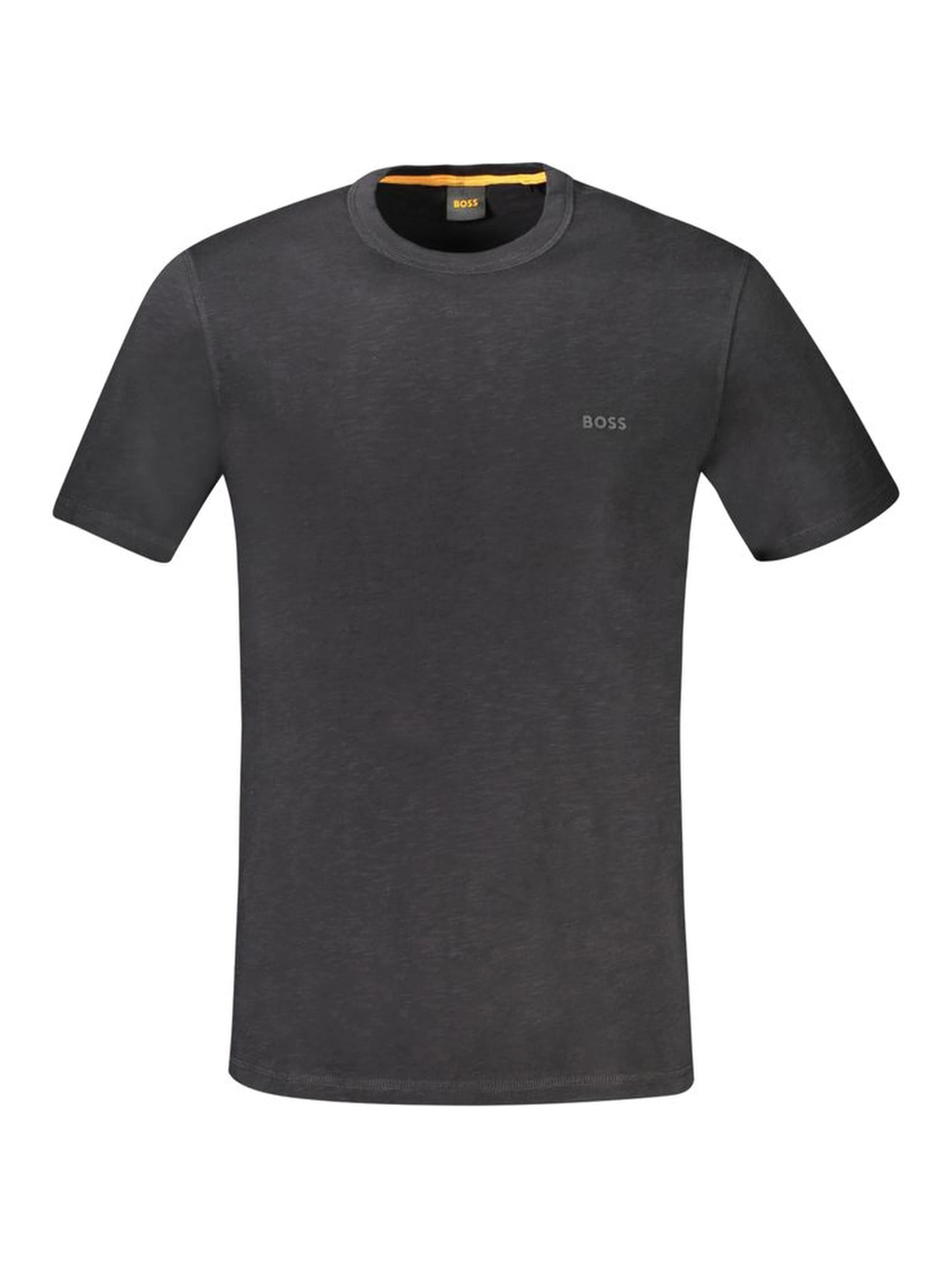 Black Cotton Men's T-Shirt