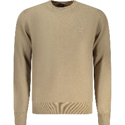 Marrone Cotton Men Sweater