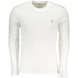 White Cotton Men's T-Shirt