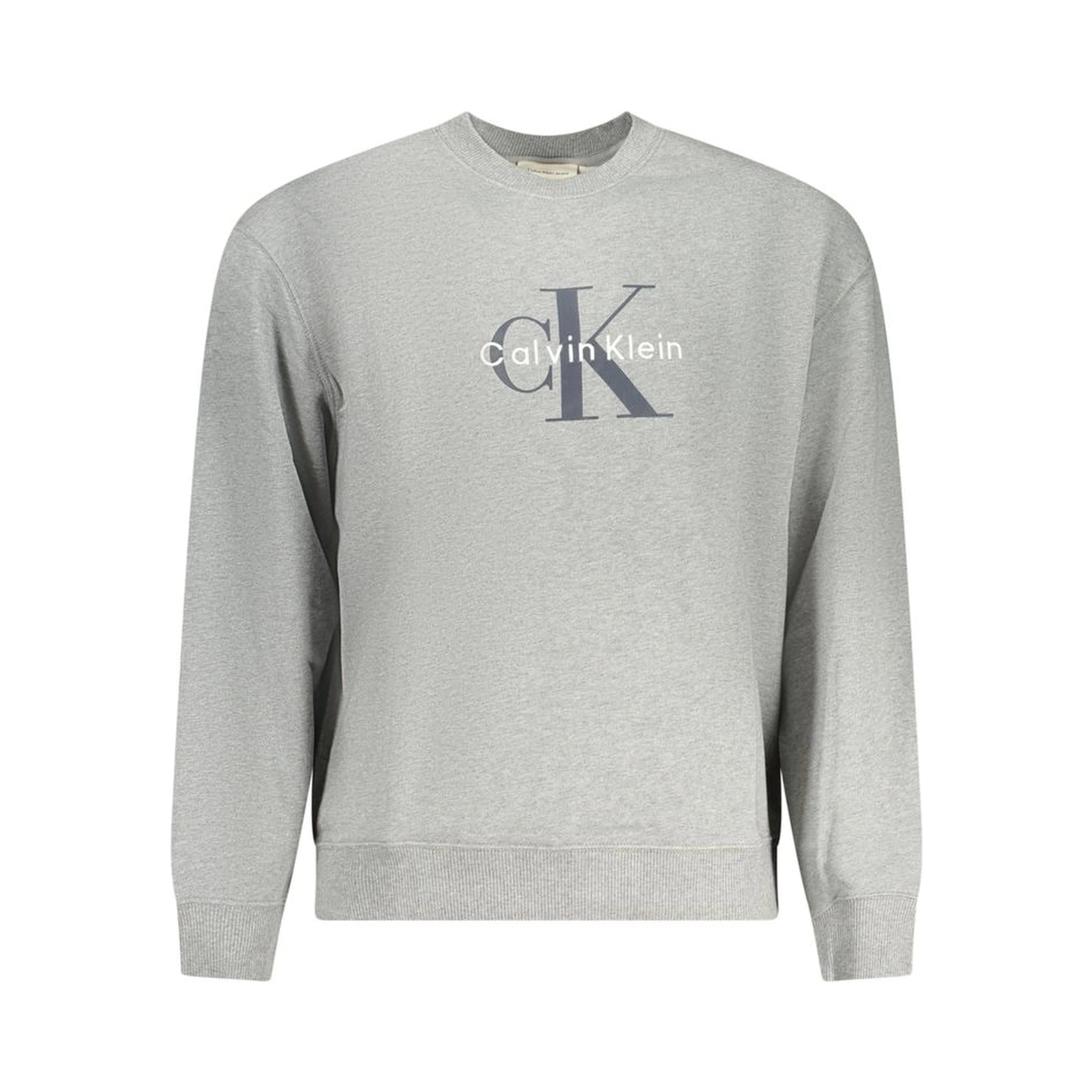 Gray Cotton Men's Sweatshirt