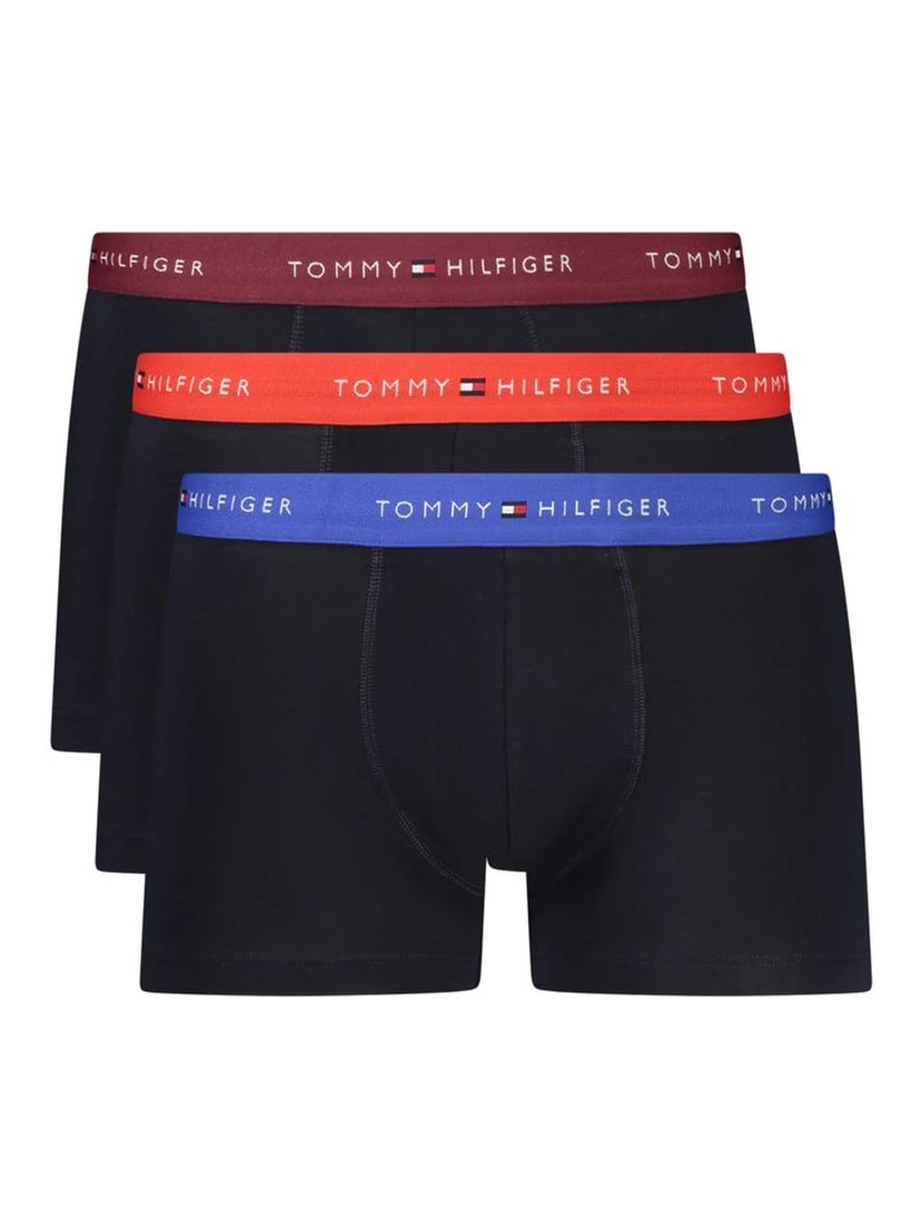 Black Cotton Men's Boxer Short