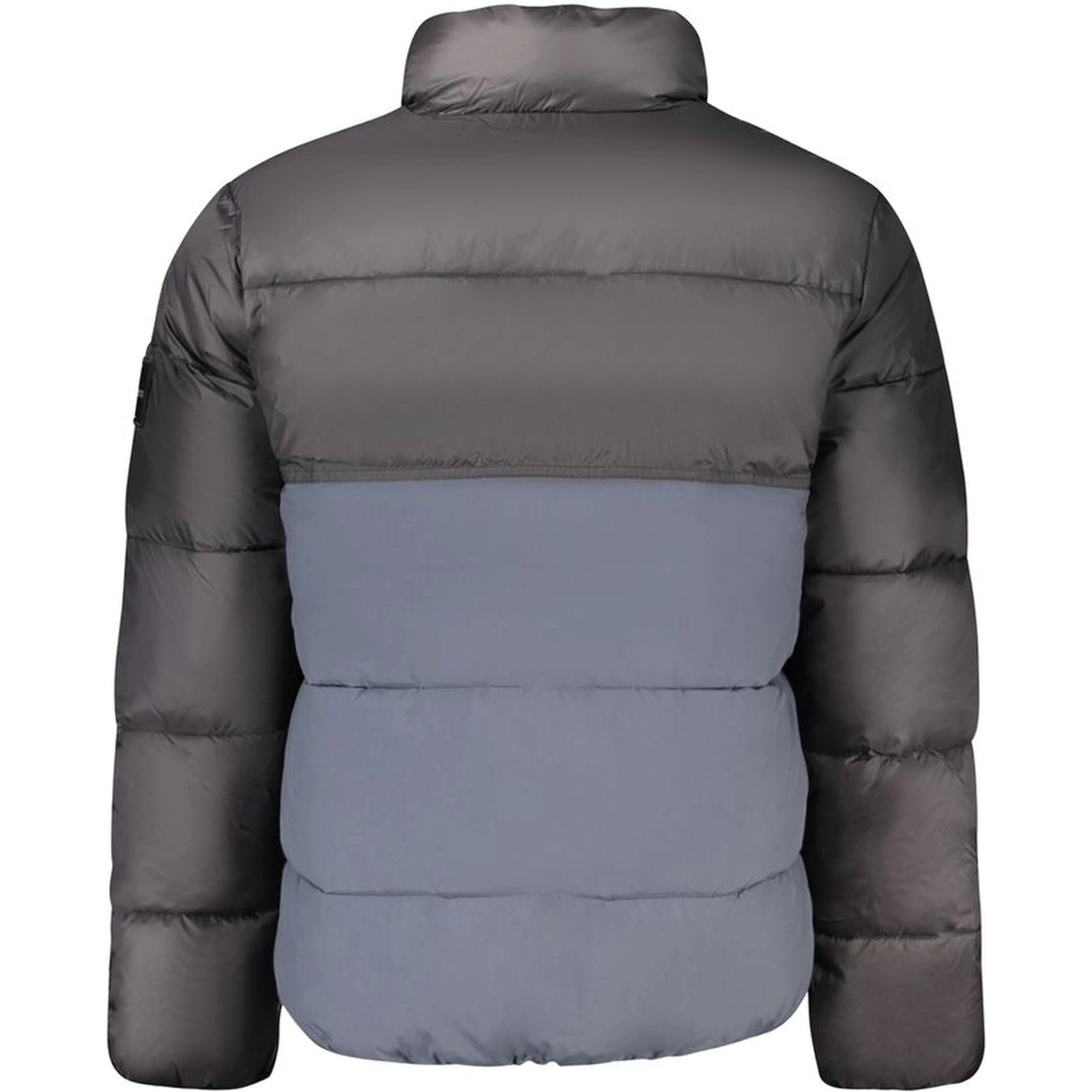 Blue Polyester Men's Jacket